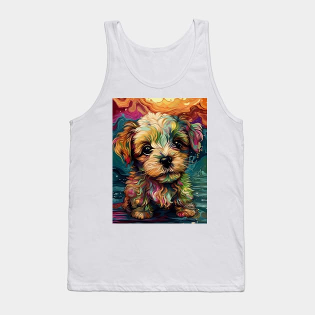 Cute little beautiful puppy. Tank Top by osadchyii